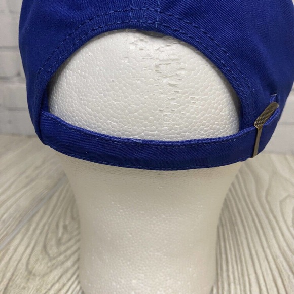 47 Brand NY New York Islanders Logo Womens Hat Adj Strapback Blue Clean Up New - Picture 6 of 10
